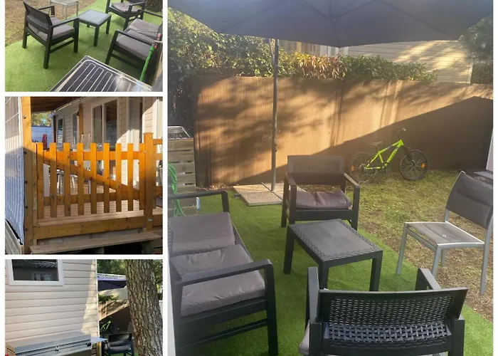 Mobil Home Climatise 6,8 Pers Siblu Bonne Anse Plage La Pamyre Les Mathes